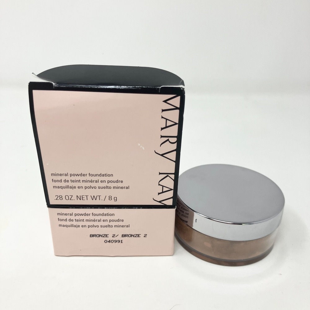 Mary Kay Mineral Powder Foundation Bronze 2 040991 Loose Face Powder